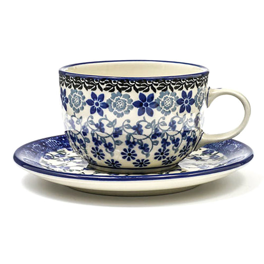 Kop en Schotel 230 ml - Belle Fleur