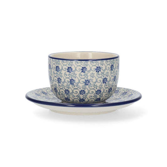 Kop en Schotel 230 ml - Flower Fountain