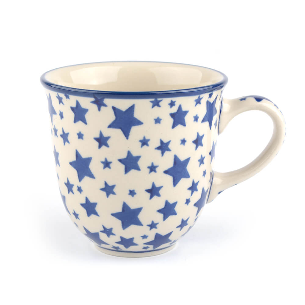Tulp mok 330 ml - White Stars
