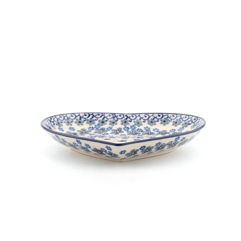 Heart bowl medium Winter Garden