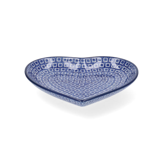 Bord Hart Medium - Blue Diamond