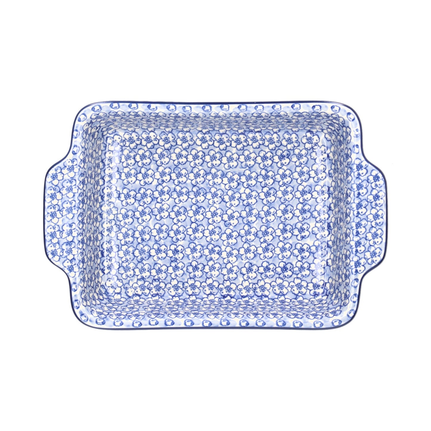 Rechteckige Auflaufform mit Griffen S - 2176 Buttercup