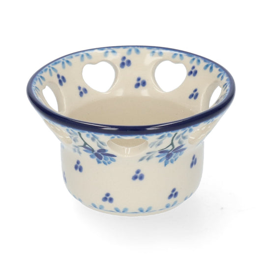 Tealight Holder Heart Shaped Holes - Daydream