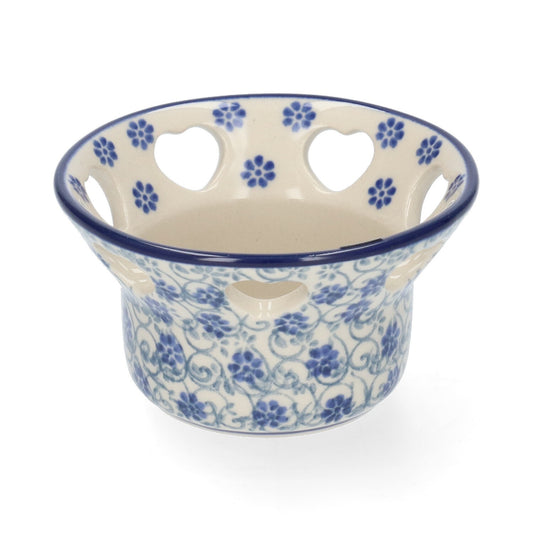 Theelichthouder Hartvormige Gaten - Flower Fountain