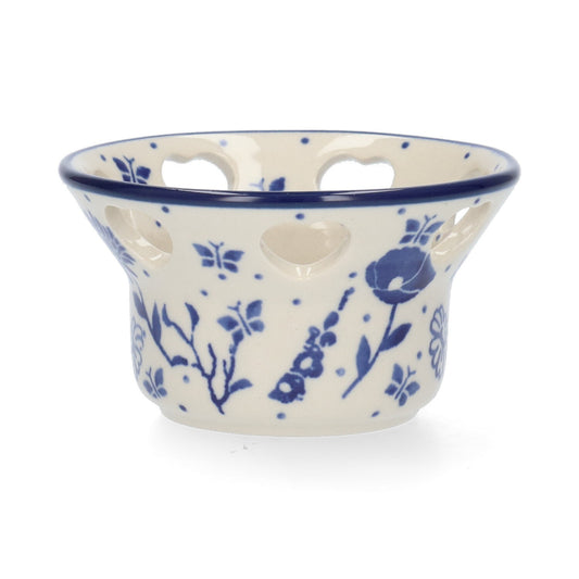 Theelichthouder hartvormig - Flower Festival