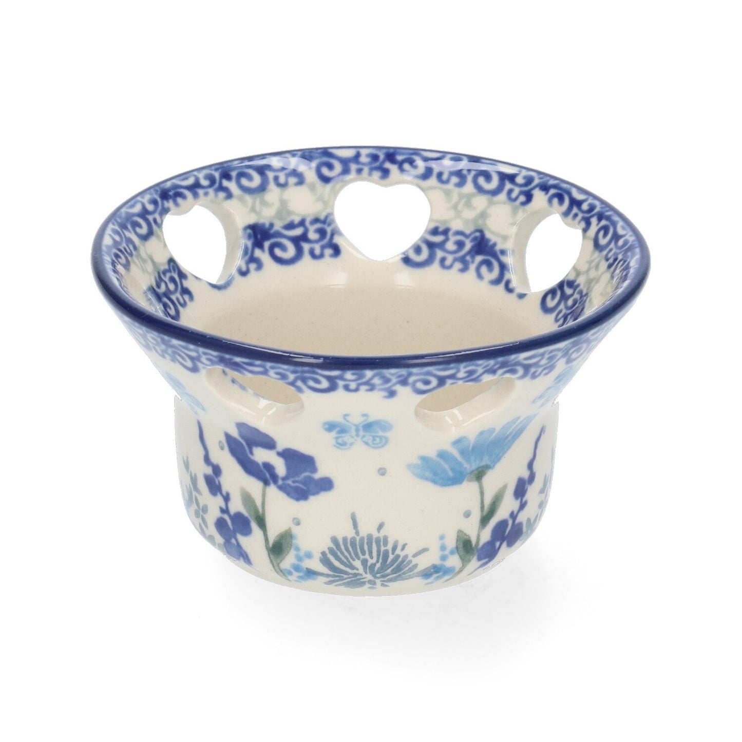 Theelichthouder Hartvormige gaten - Flower Meadow