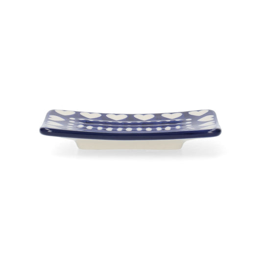 Soap Dish Rectangular - Blue Valentine