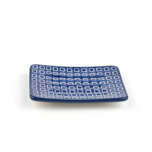 Zeepbakje Rechthoekig  - Blue Diamond