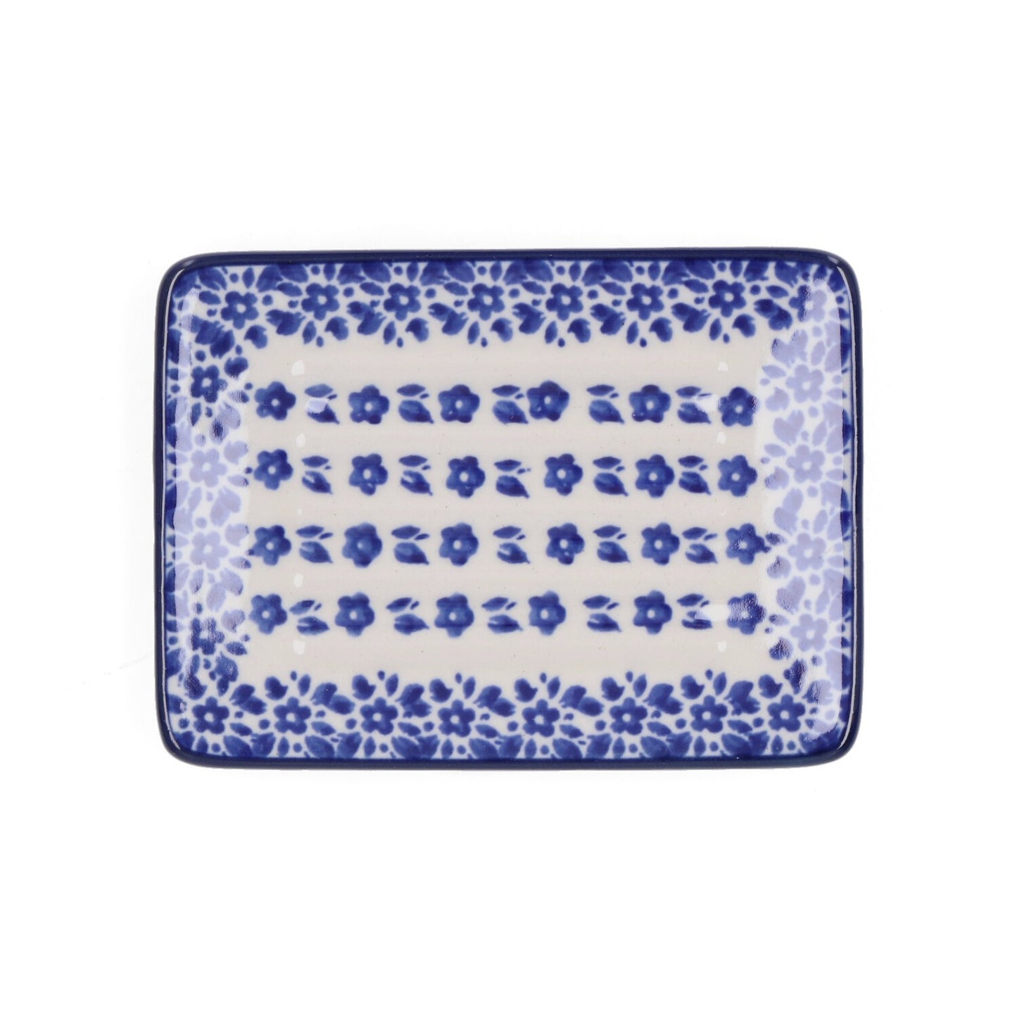 Soap Dish Rectangular - Indigo