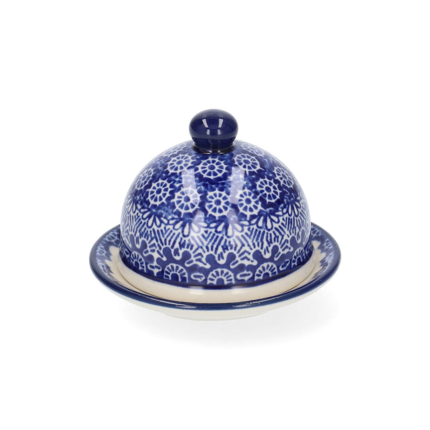 Butter Dish Round Lace
