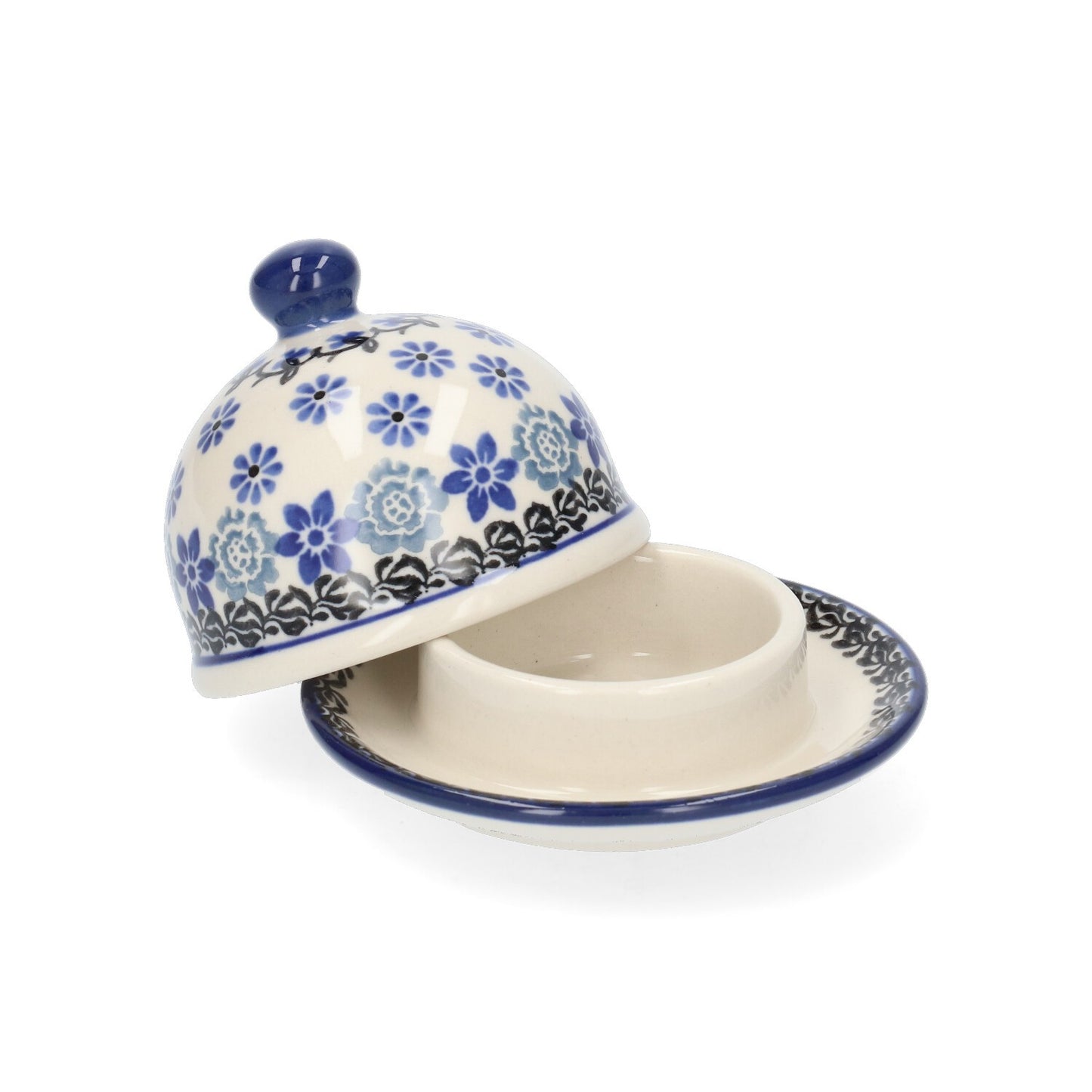 Butterdose rund - Belle Fleur