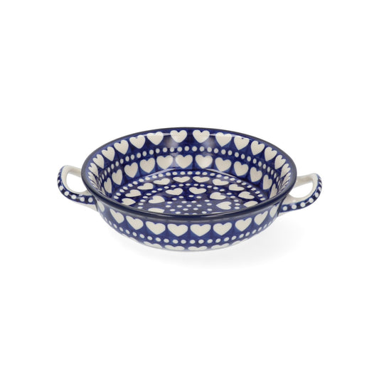 Auflaufform rund 540 ml - Blue Valentine