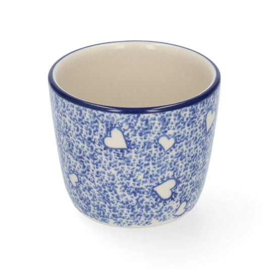 Mok Tumbler 220 ml - White Hearts