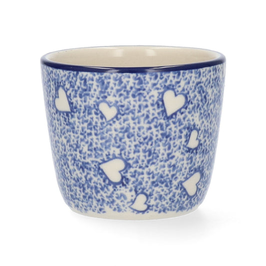 Mok Tumbler 220 ml - White Hearts