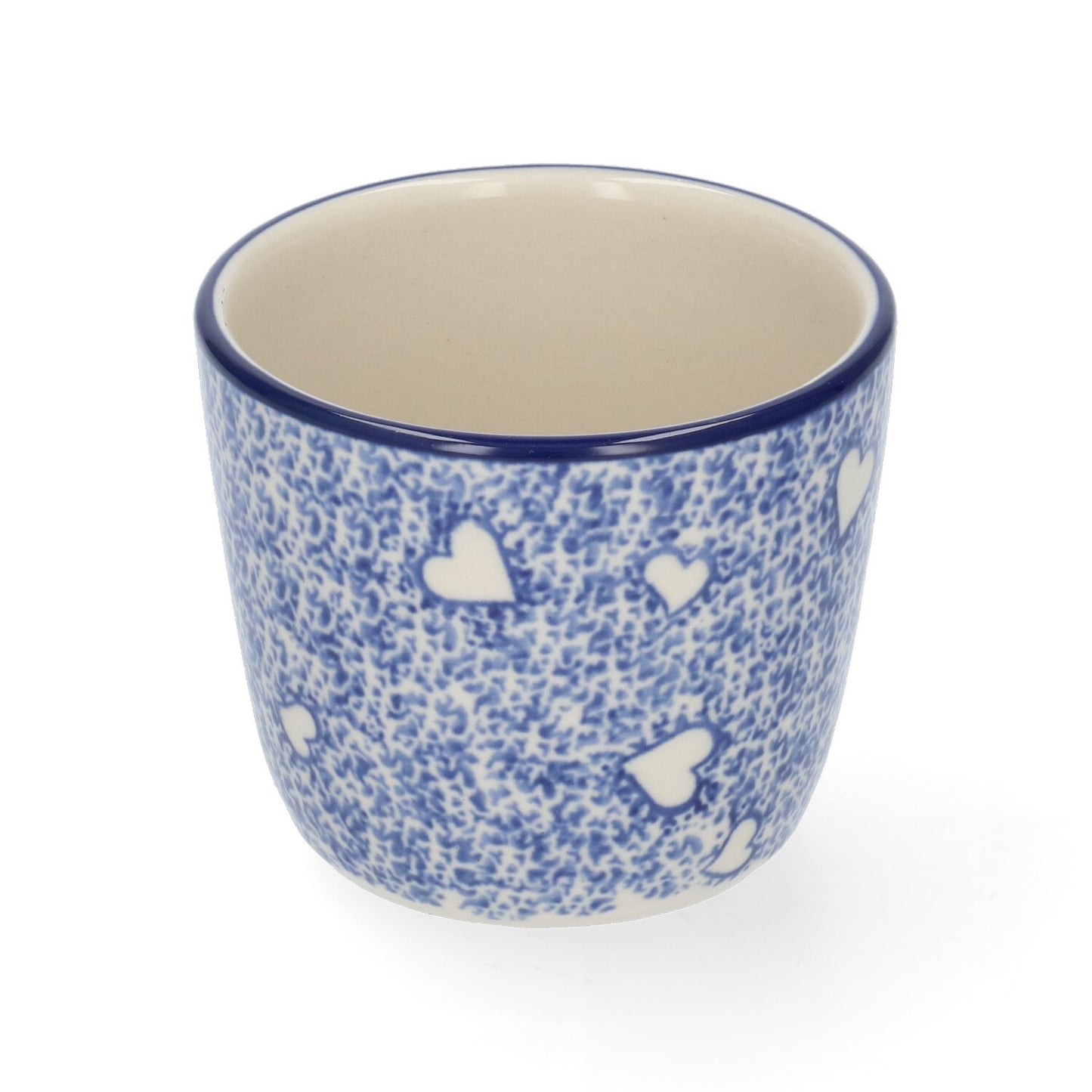 Mok Tumbler 220 ml - White Hearts