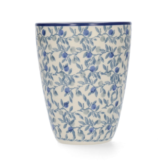 Becher mit Ohr 340 ml - Blaue Olive