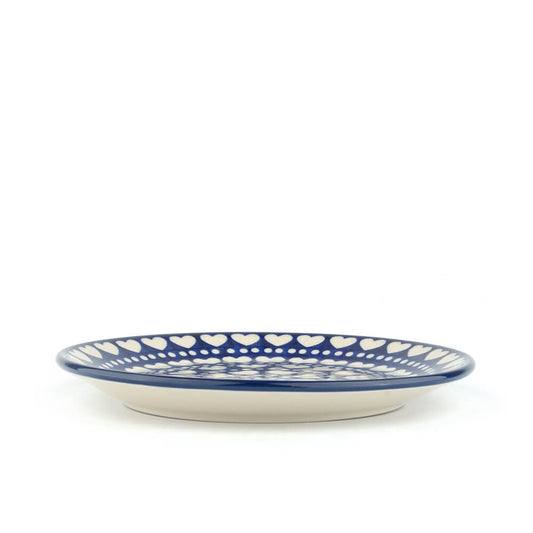Plate flat Ø: 20 cm - Blue Valentine