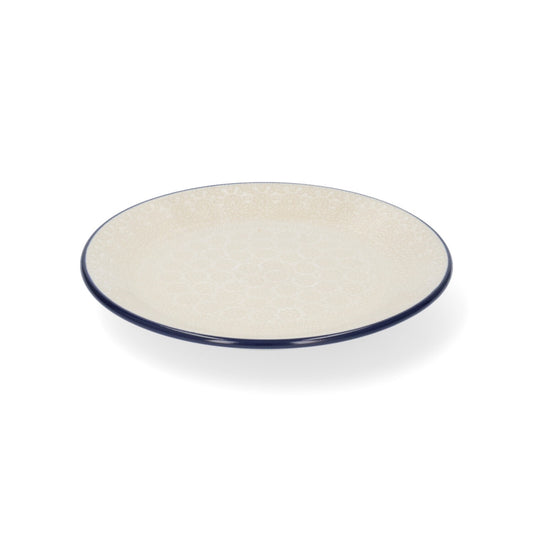 Plate flat Ø: 20 cm - White Lace