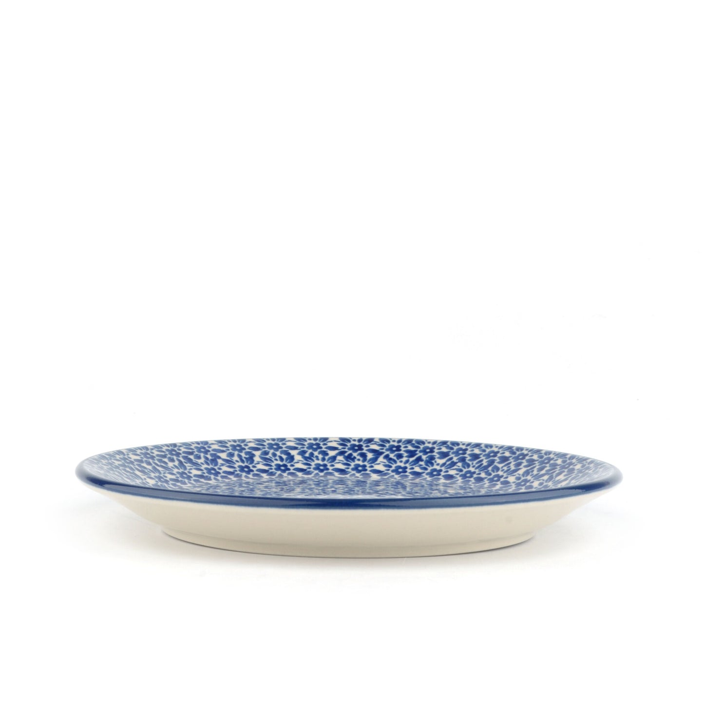 Plate flat Ø: 20 cm - Indigo