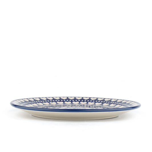 Dinner plate Flat Ø: 25 cm - Blue Valentine