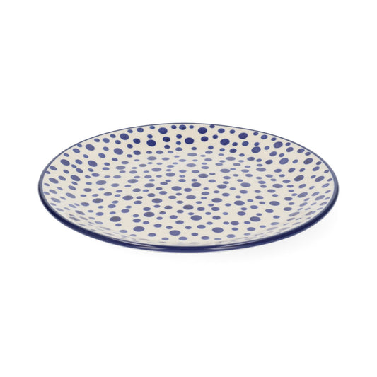 Dinner plate Flat Ø: 25 cm - Crazy Dots
