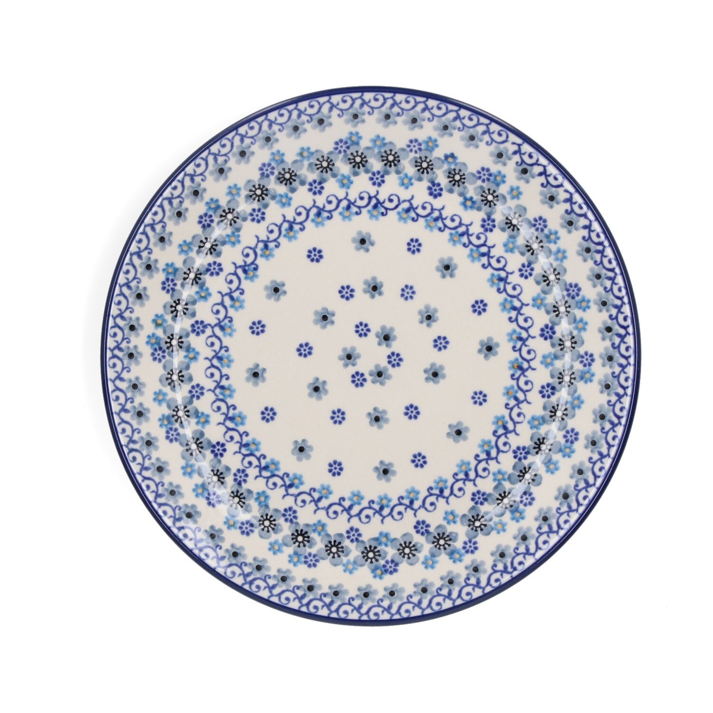 Dinerbord Plat Ø: 25 cm - Winter Garden