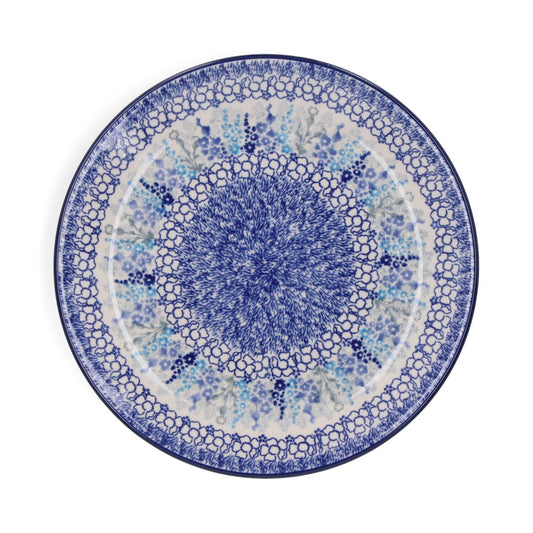 Dinerbord plat Ø 25 cm - Delphinium