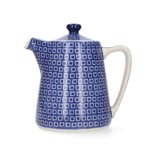 Rechte Theepot 1000 ml - Blue Diamond
