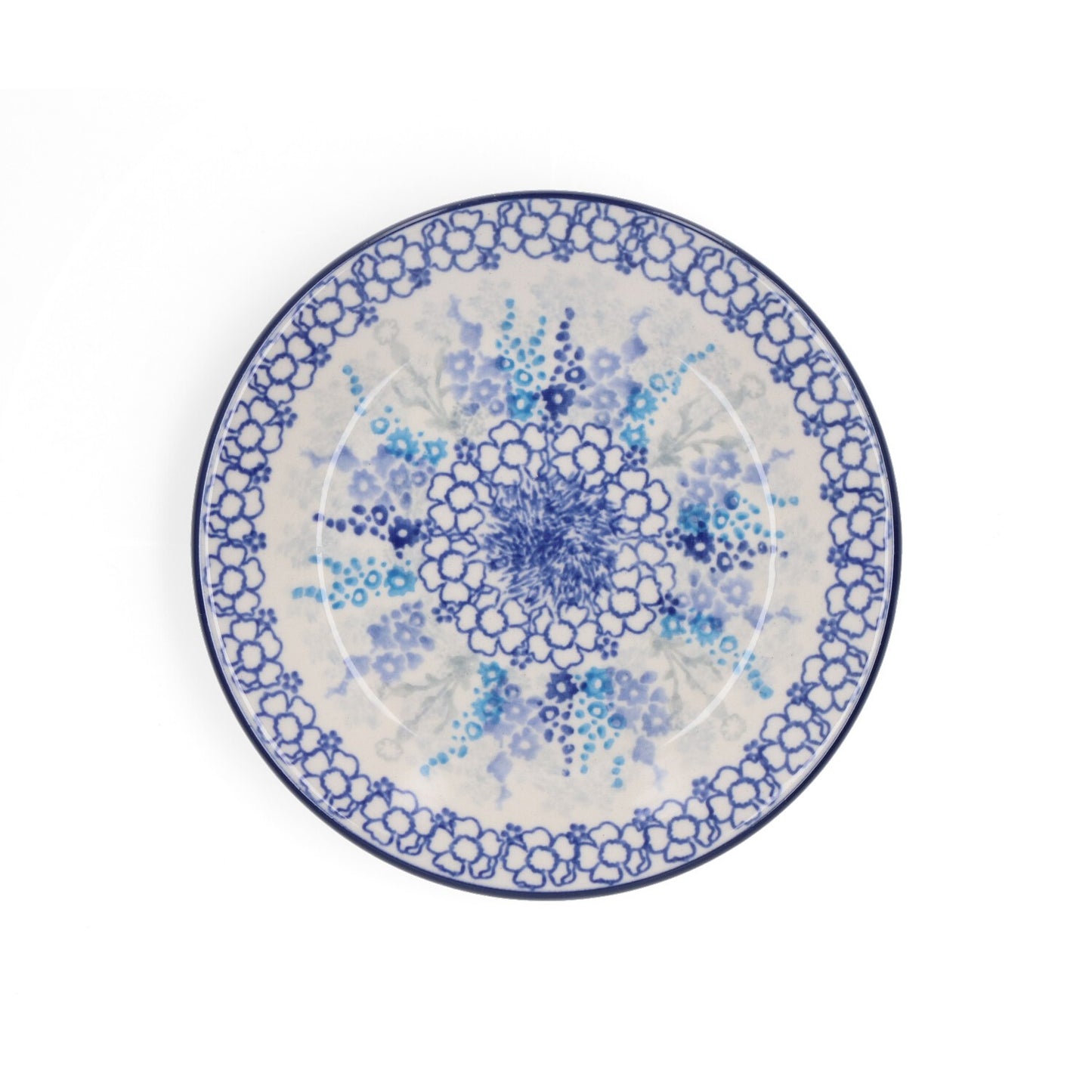 Gebaksbord plat Ø: 15,5 cm - Delphinium