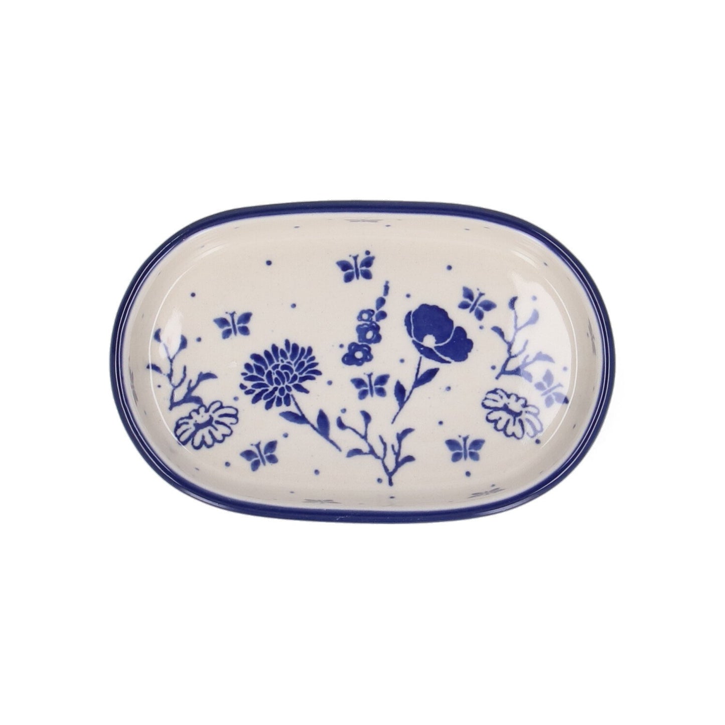 Schaal Plat Ovaal Medium - Flower Festival