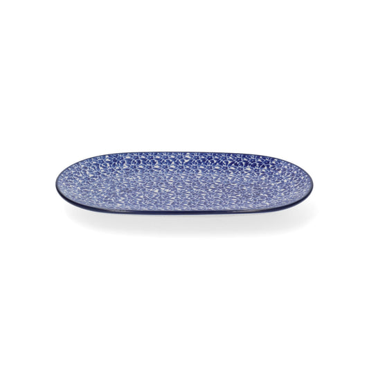 Schotel Breed Ovaal - Indigo