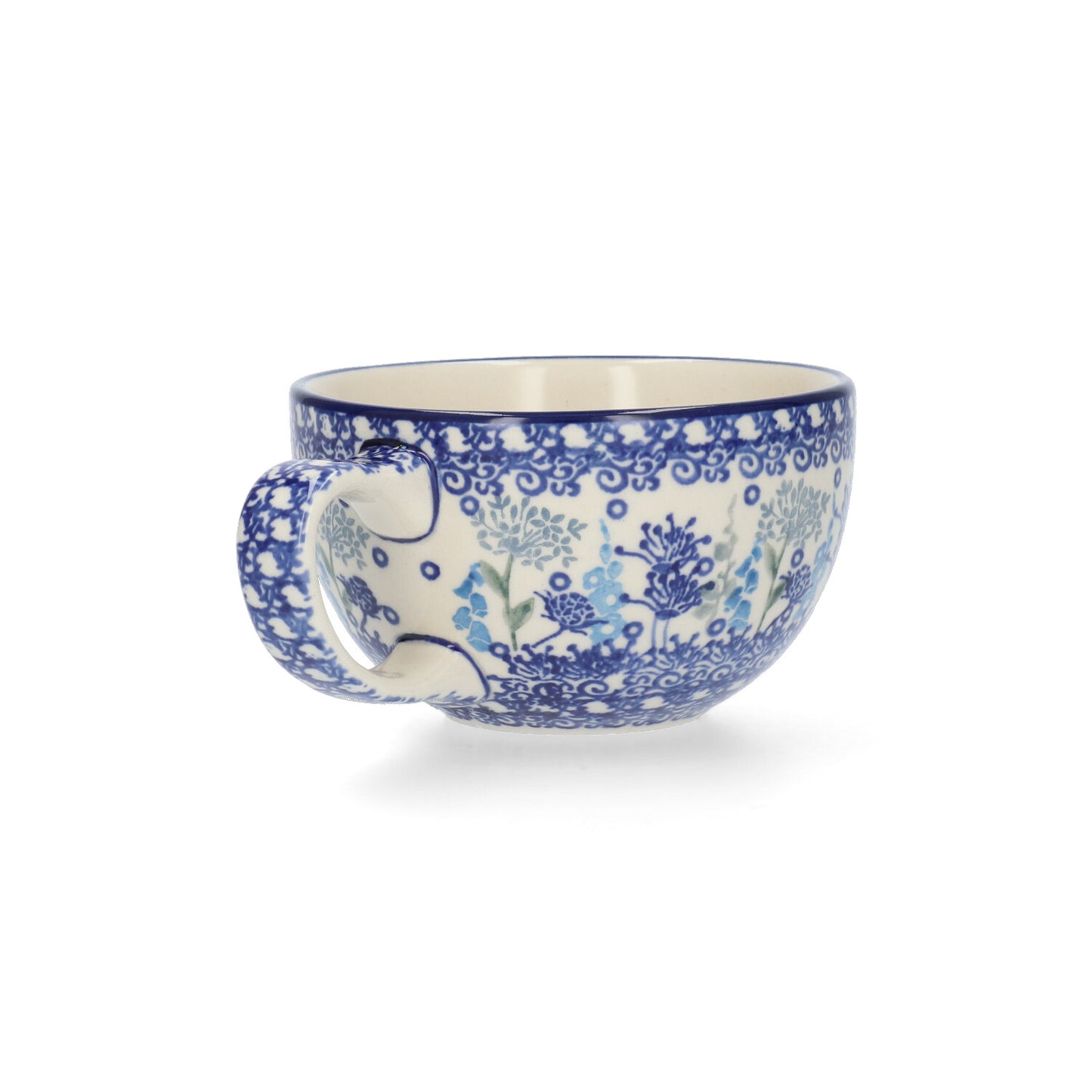 Cappuccino Kop 400 ml - Floral Party