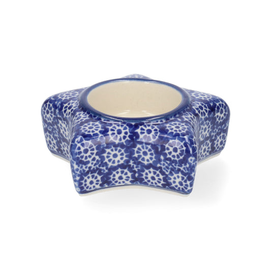 Theelichthouder Ster - Lace