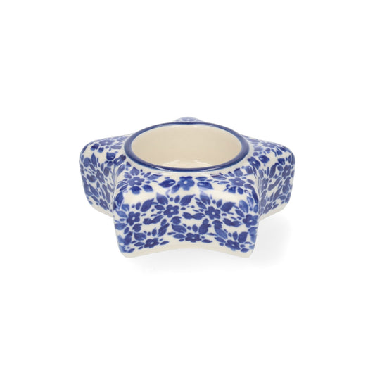 Theelichthouder Ster - Indigo