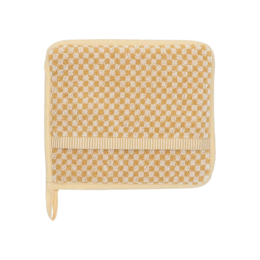 Pannenlap Kleine Ruit Geel CE