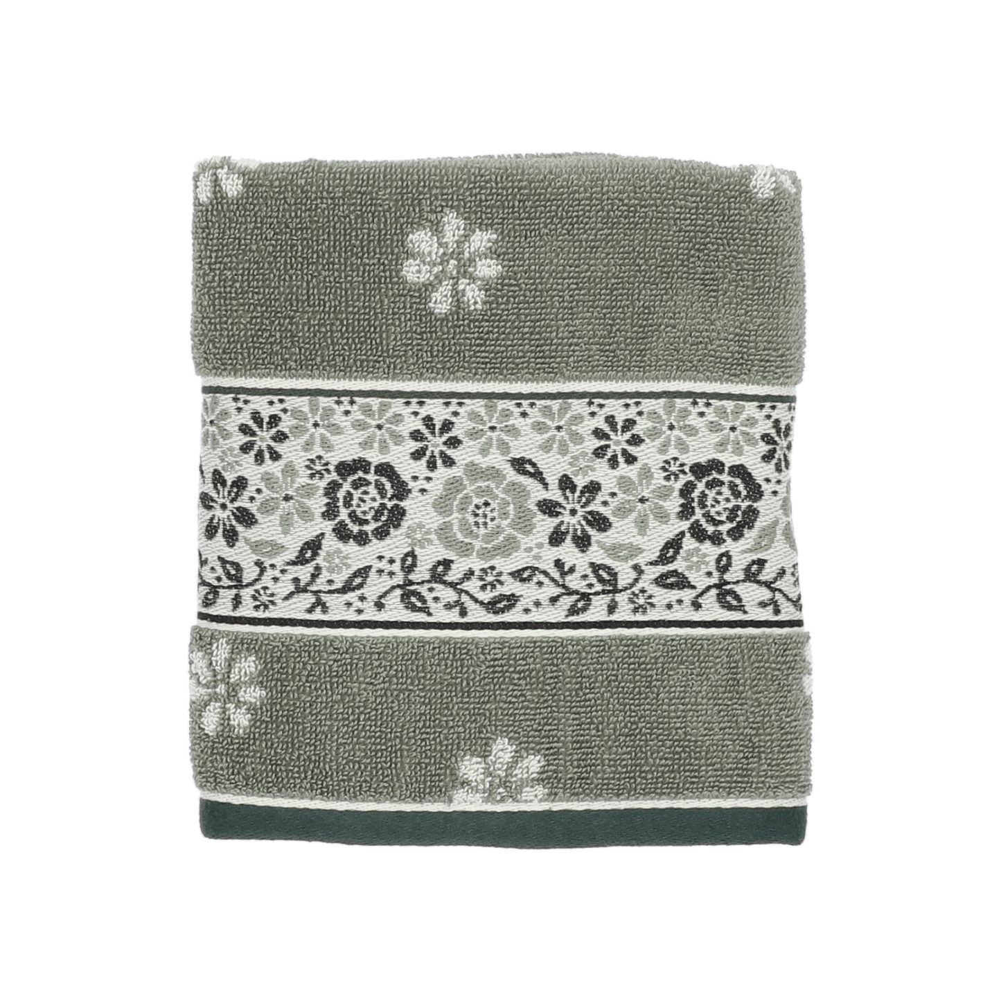 Keukendoek Belle Fleur Donkergroen