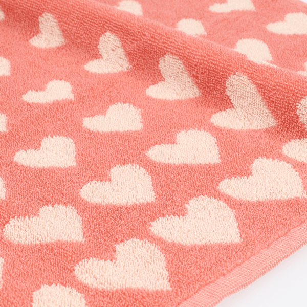 Keukendoek Hearts Roze