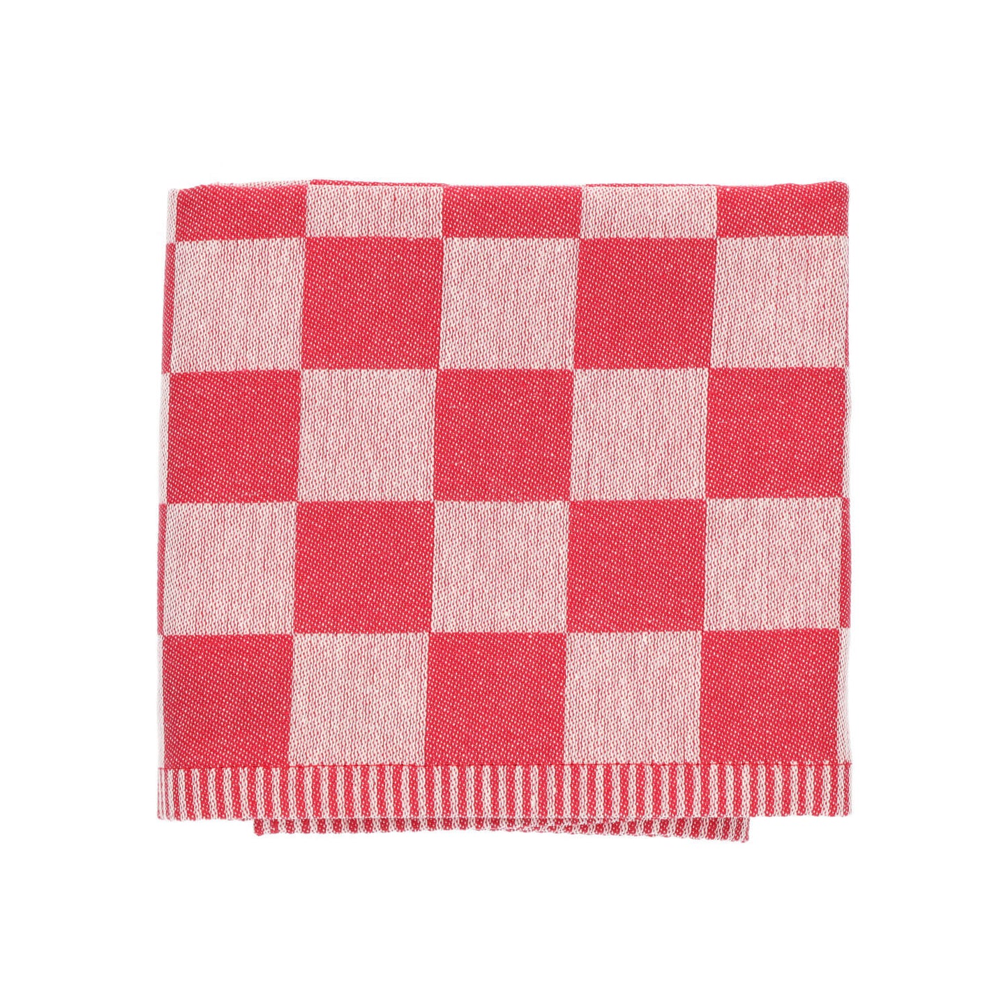 Theedoek Block - Rood