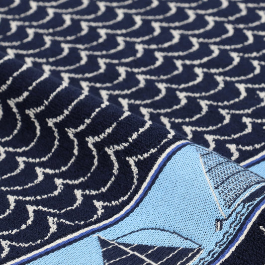 Keukendoek Boot Donkerblauw