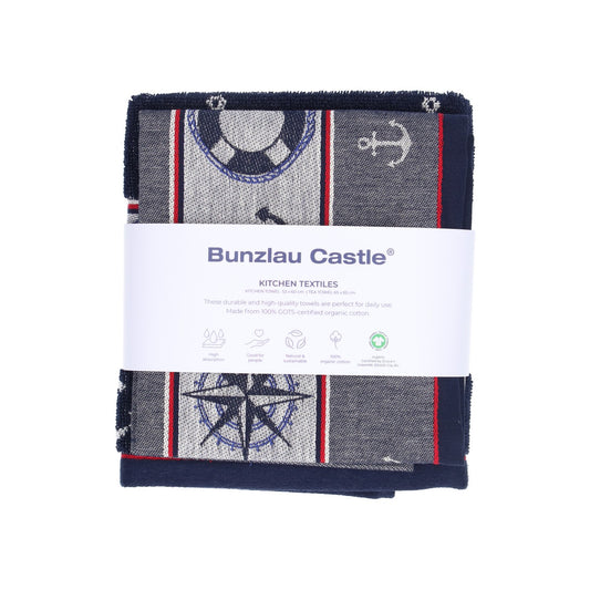 Keukendoek en Theedoek Maritime Donkerblauw
