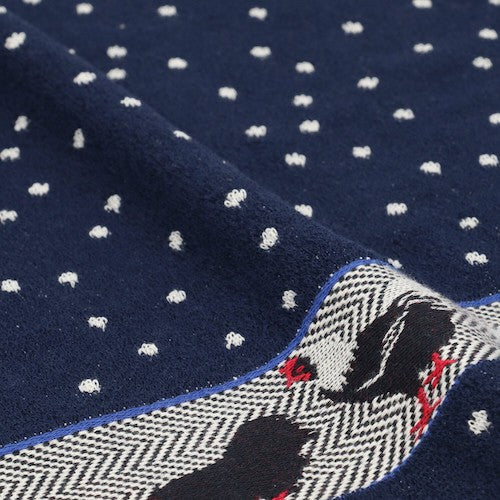 Keukendoek Kip Donkerblauw