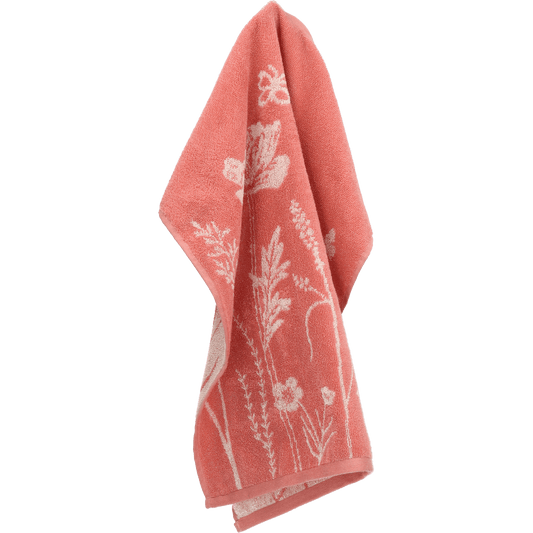 Keukendoek Wild Flowers Roze
