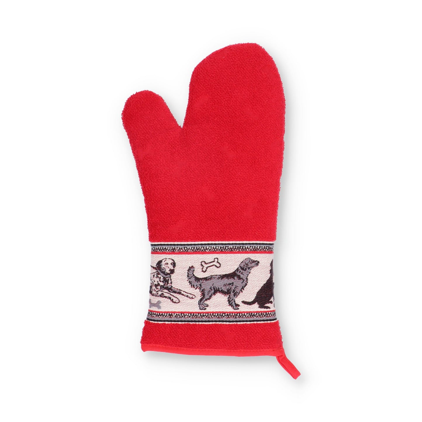 Ovenhandschoen Hond Rood CE