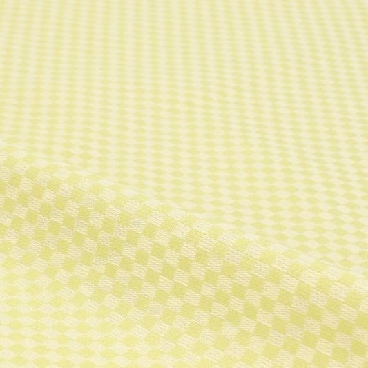 Limited Edition: Theedoek Kleine Ruit Lime Groen GOTS