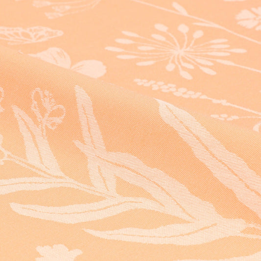 Limited Edition: Theedoek Wild Flowers Oranje GOTS