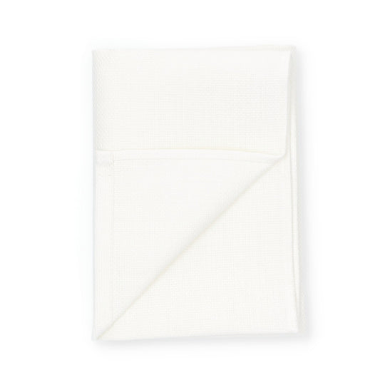 Theedoek Arctic Pearl White 65x65 cm