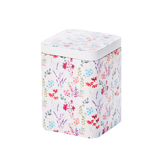 Blikje No.21 Pink Flowers