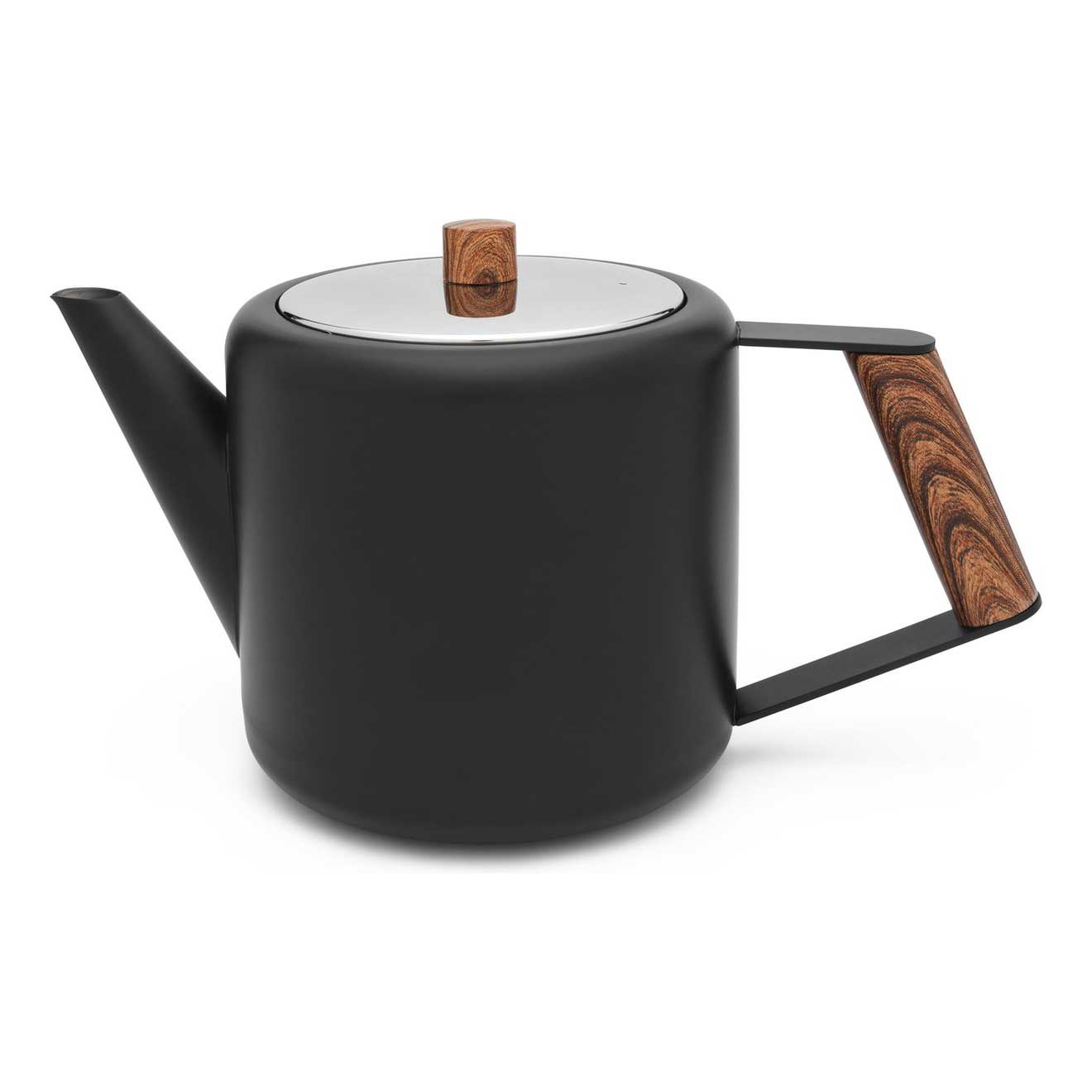 Theepot Boston Mat Zwart