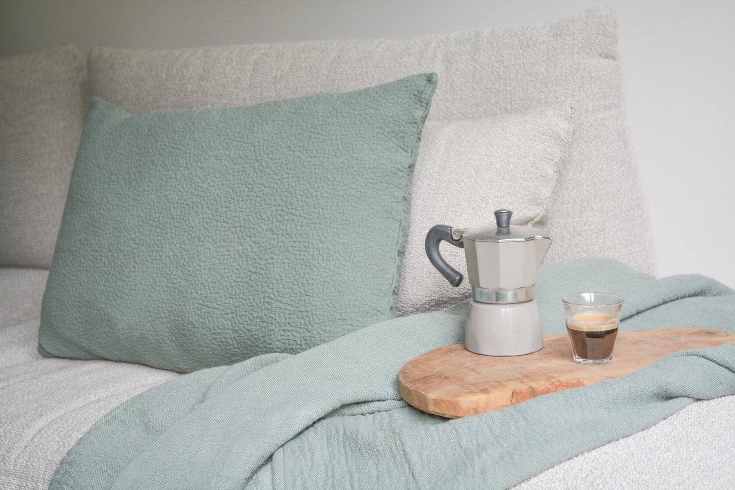 Throw Grassland Seaweed Green 130x170 cm