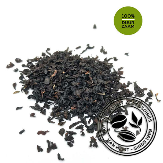 Duurzaam geteelde zwarte thee uit Sri Lanka.